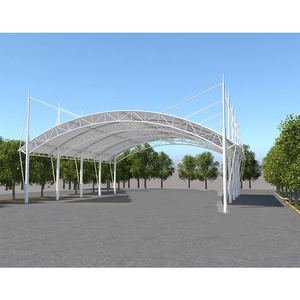 Nueva Carpa para Cancha de Baloncesto al Aire Libre con Estructura de Tensión de PVC/PVDF, Techo Parasol para Canchas de Baloncesto, Fútbol y Pádel - Product Image 6