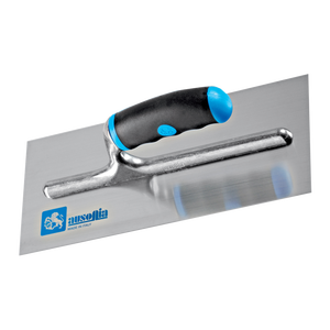 AUSONIA 28x12 cm SMOOTH FUSION M RUBBER <b>TROWEL</b> DIY Industrial Plastic Blade Squared and Cornered <b>Plaster</b> <b>Trowel</b> - Product Image 1