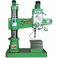 Machine de perçage radiale verticale industrielle Supertech Z3040*10 |   Bras oscillant à 360 degrés |   Déplacement du brocheur de 200 mm |   2,2 kW |   380V/220V |