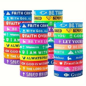 Bracelets personnalisés en silicone pour festivals, imprimés, écologiques, pour Halloween - Product Image 5