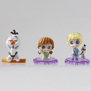 Ensemble de 6 figurines d'anime Elsa et Anna, <span class=keywords><strong>Reine</strong></span> <span class=keywords><strong>des</strong></span> <span class=keywords><strong>neiges</strong></span>, version Q, surgelées, en gros, pour <span class=keywords><strong>la</strong></span> revente - Product Image 4