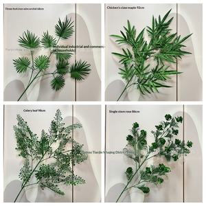 Rami e Foglie Artificiali in Plastica <span class=keywords><strong>Serie</strong></span> Verde per Decorazioni Nuziali, Paesaggistiche, per la Casa e per Fotografia - Product Image 3