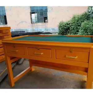 Banco de Trabajo de FRP con 3 Cajones, Material de Resina, Diseño Industrial para Taller, Muebles de Laboratorio - Product Image 1