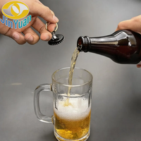 Tutup Botol Tarik Warna Hitam Harga Grosir 26mm Bahan Timah Mudah Dibuka untuk Botol Anggur dan Minuman Keras
