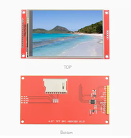 Layar LCD TFT SPI 4 Inci ST7796 dengan Papan PCB Resolusi 320x480 Lampu Latar LED