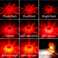 Feux de signalisation d'urgence magnétiques, clignotants, rotatifs, balises LED, fusées lumineuses pour voiture, bateau
