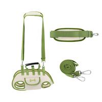 Sac portable pour friandises pour animaux de compagnie, petite pochette d'entraînement pour chien, sac à bandoulière pour promenade de chat, sac à couches