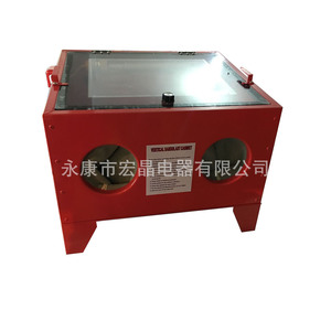 Sbc90 Tabletop <b>Sandblasting</b> Machine 90L Dry Type Plastic Manual For Small Medium Workpiece Surface Treatment With Led Light - Product Image 2