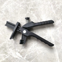 Kit d'outils de nivellement de carreaux réutilisable pour clips et cales anti-décalage, pour carrelage céramique et porcelaine, sol et mur