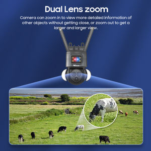 كاميرا ويستينو الشمسية الخارجية بدقة 6 ميجابكسل وتكبير 15 ضعفًا مع إنذار ذكي وكشف للحركة للمزارع - Product Image 4