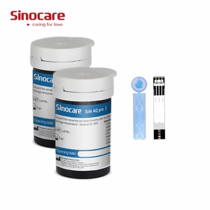 Sinocare Safe AQ Pro I Glucomètre, Appareil de mesure du glucose, Machine de test de glycémie, Bandelettes de test de glycémie pour diabétiques - Product Image 2