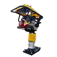 Compacteur à vibrations à petit impact JICHUAN, compacteur de sol, compacteur plat, marteau à percussion, Wacker Jumping Jack, moteur EPA 5,5 KW 220 V