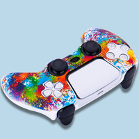 Housse de protection en silicone camouflage antidérapante pour manette PS5 – Données réelles