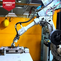 Robot de soudage 6 axes économique, unité multi-angles stable pour poste de travail de soudage automatique de l'acier et de l'acier inoxydable