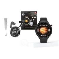 Smartwatch D21Watch4 in Lega di Alluminio per Chiamate + Auricolari + Doppio Cinturino Impermeabile 44mm+ Set Multifunzione