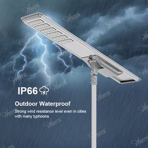 Lampu Jalan Led tenaga surya terintegrasi semua dalam satu kecerahan tinggi 100w lampu jalan luminer cahaya matahari IP66 - Product Image 2