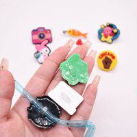 Top Pin OEM Personnalisé en Acier Inoxydable et Caoutchouc de Silicone, Breloques pour Pailles, Accessoires Écologiques pour Fêtes et Bars
