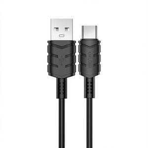 Kakusiga <b>Type</b> <b>C</b> <b>Charging</b> And Sync <b>Cable</b> 2m 3a Black Ksc 716 - Product Image 3