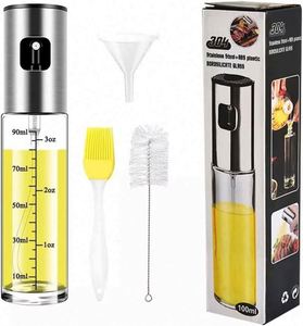 Hot Selling Stainless Steel 100ml Oil <b>Spray</b> Bottle for Cooking Camping & BBQ - Product Image 2