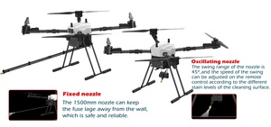 Dron <span class=keywords><strong>de</strong></span> limpieza <span class=keywords><strong>de</strong></span> ventanas con sistema <span class=keywords><strong>de</strong></span> tuberías para obstáculos, limpieza automática segura para edificios, lavado súper ecológico con <span class=keywords><strong>agua</strong></span>, limpieza automática - Product Image 2