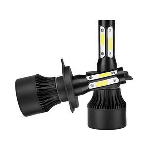 Faros LED para Coche, Ampolla H11, HB3, HB4, 9005, 9006, Enchufe X7 S2, 4 Lados, H7, H4, H1, 6500k, 12V, 8000LM, Novedad - Product Image 4