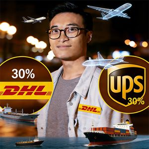 Agente de Envio Expresso DHL FedEx UPS, Transportadora de Carga da China para EUA, Reino Unido, Alemanha, Canadá, Itália, Moldávia, Guiana, LCL+Express DDP DAP - Product Image 1