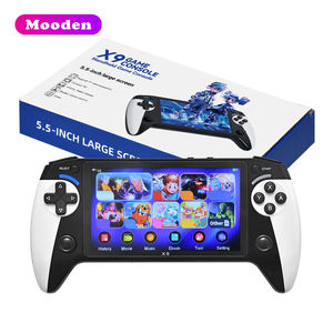 S X9ハンドヘルドゲームプレーヤー5.5インチHDスクリーンレトロクラシックゲーム27言語ポータブルビデオゲームコンソール子供向けギフト - Product Image 1