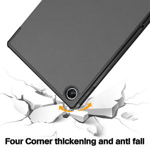 Support à trois volets aimant Smart Flip Cover PU étui pour tablette en cuir pour <span class=keywords><strong>Samsung</strong></span> Galaxy Tab A9 Plus S9 A8 S8 Folio Shell - Product Image 5