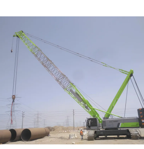 Grue sur chenilles ZCC5000V de marque réputée, 500 tonnes, 84 m, avec moteur, boîte de vitesses et pompe, à vendre - Product Image 4