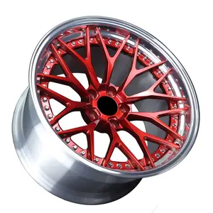 Top Quality Aviation Aluminum 6061 Forged 835 Custom Color NNX Car Alloy Aluminum 19 Inch Forged Wheels Rims