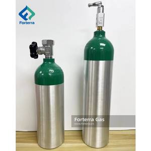 Klein Formaat Medisch Gebruik Aluminium Zuurstofcilinder Hervulbare Gasfles Zuurstof Aluminium Fles Voor Ziekenhuis - Product Image 5