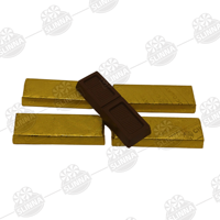 Vente en gros de barre de chocolat au cacao au lait noir végan halal délicieux morceau de boîte-cadeau en vrac pour la Saint-Valentin