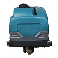 Nettoyeur de sols électrique GIYO X20 sans vibrations, haute pression, 1164 kg, équilibré pour les laboratoires de précision