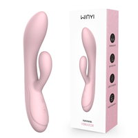 WINYI WY0610 HAVANA Rabbit Vibrator für Frauen Wasserdichter Silikon G-Punkt Klitoris-Stimulator USB-Aufladbar Erwachsenen-Sexspielzeug