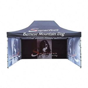 Tente de réception pliable personnalisée avec logo imprimé 4x4, tentes de fête d'occasion à vendre, tente à auvent - Product Image 1
