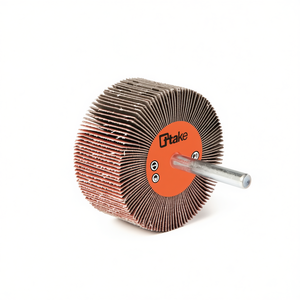 Ttake Abrasive Flap <b>Wheel</b> 40x20 Mm 6 Mm Shaft 80 Grit For <b>Grinding</b> - Product Image 2