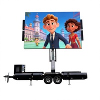 Pantalla LED para Exteriores EF22 P6 de Gran Tamaño, Pantalla Digital a Todo Color para Publicidad en Paredes Fijas, Remolques con Pantalla LED, SDK