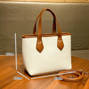 Sac <span class=keywords><strong>messager</strong></span> au design original à prix abordable, sac à bandoulière, sac fourre-tout, sac <span class=keywords><strong>messager</strong></span> en PU avec poignées en cuir - Product Image 4