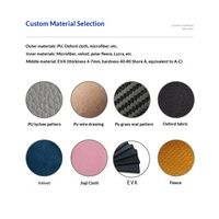 Sac de rangement personnalisé en cuir PU pour cartes, album de collection grande capacité avec fermeture éclair, quatre compartiments, modèle KV 11, boîte en plastique