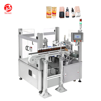 Machine de pliage automatique rotative pour cartonnage, machine d'emballage verticale pneumatique pour boîtes en carton pour cosmétiques