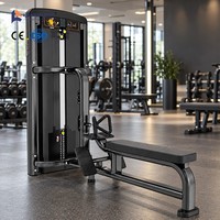 Équipement de musculation commercial CE ISO : Machine de rame assise à sélection de charge par broche (Low Row)