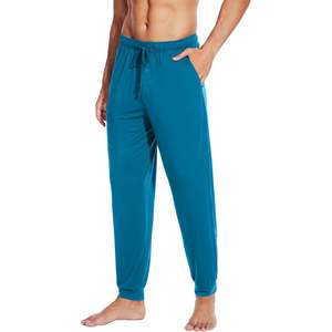 Pantalones de Pijama de Viscosa de Bambú para Hombre WiWi, Pantalones Suaves para Descansar, Pantalones Largos para Dormir, Pantalones Deportivos, Tallas S-XXL - Product Image 4