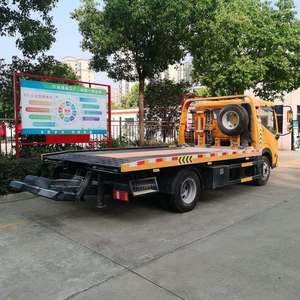 Nuevo Camión Grúa de Plataforma Plana Diésel Dongfeng de 3 Toneladas 4x2 para Remolque, Recuperación, Servicio Ligero y Reparación de Carreteras - Product Image 2