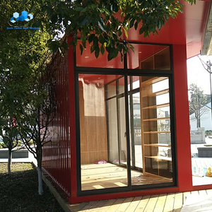 Casa Prefabricada Modular de <span class=keywords><strong>Techo</strong></span> <span class=keywords><strong>Plano</strong></span> de Bajo Costo, Kit de Vivienda en Contenedor Prefabricado - Product Image 2