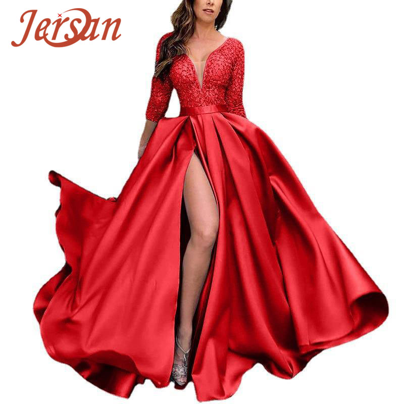 Free Logo 2021 China Wholesale Wedding Dress Bridal Gown Evening Fabric Red Gown For Women Evening Plus Size Prom Dress