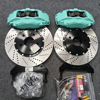 Pour BMWM2 M3 E66 E60 E92 E90 AudiS3A4L B7 B8 C6 B9 Nissan 300zx 350z 370z Mazda RX8 Hyundai Accord  Étrier de frein à 4 pistons de grande taille