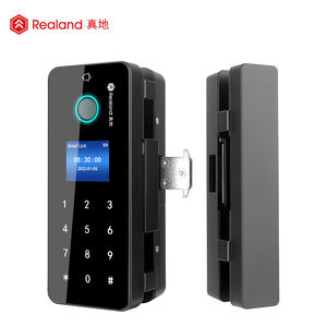 สมาร์ทล็อกลายนิ้วมือดิจิทัลไบโอเมตริกซ์ ZDL21208เหมือนจริงพร้อมแอป Tuya และการ์ดหน่วยความจำสำหรับประตูสำนักงานอาคารกระจก - Product Image 1