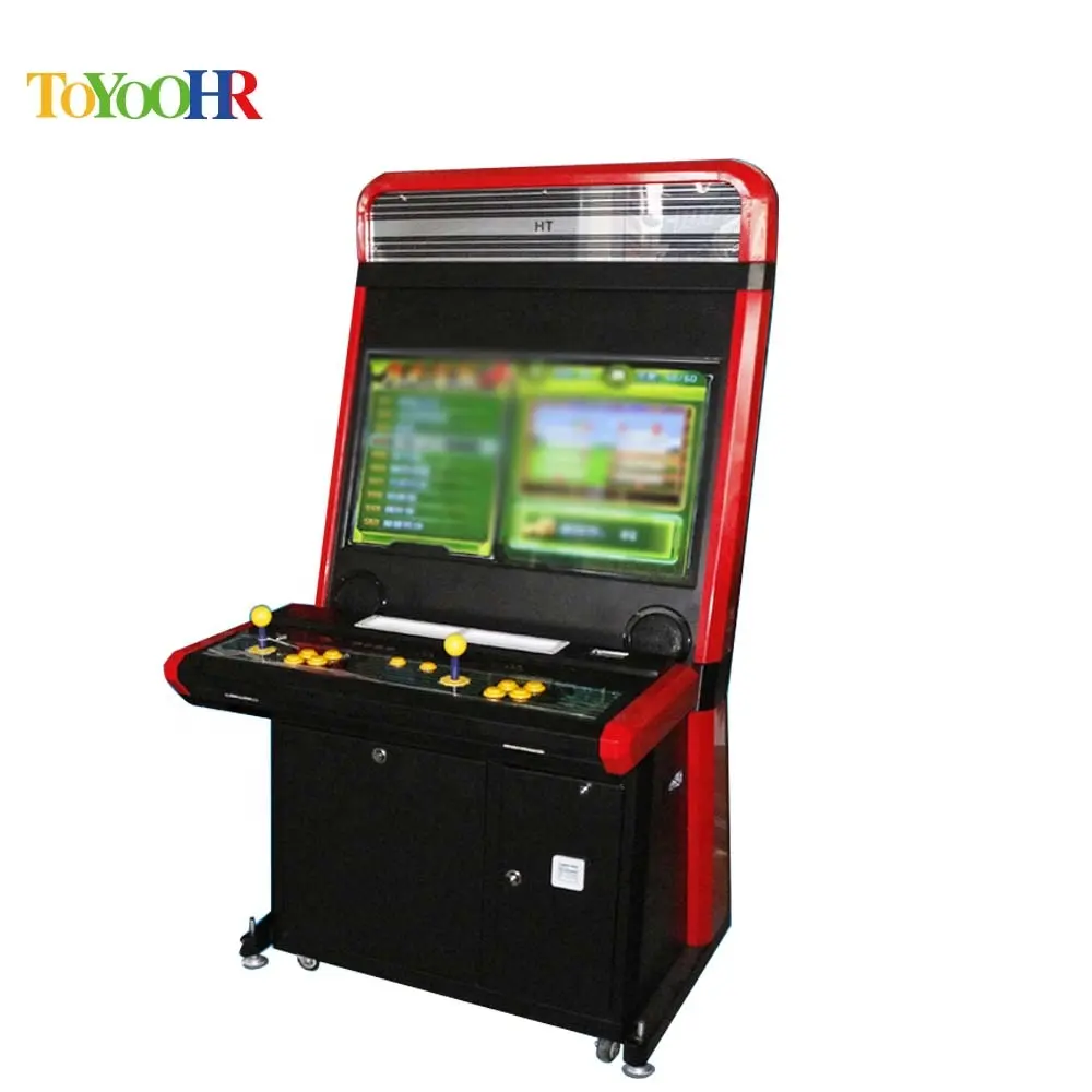 32" 1080p Street Fighter Vewlix Arcade Cabinet Chewlix 2p18b Sanwa Controls 4300 Retro Fighting Game Machine