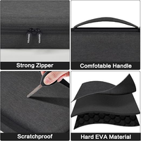 Étui rigide de voyage en EVA pour 8 paires de lunettes de soleil, boîte de rangement pour lunettes de soleil multi-styles (sac uniquement)