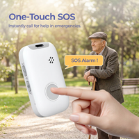 Pendentif intelligent de santé pour personnes âgées avec bouton SOS, détection de chute 4G, dispositif d'alarme mobile, traceur GPS personnel SOS pour enfants autistes